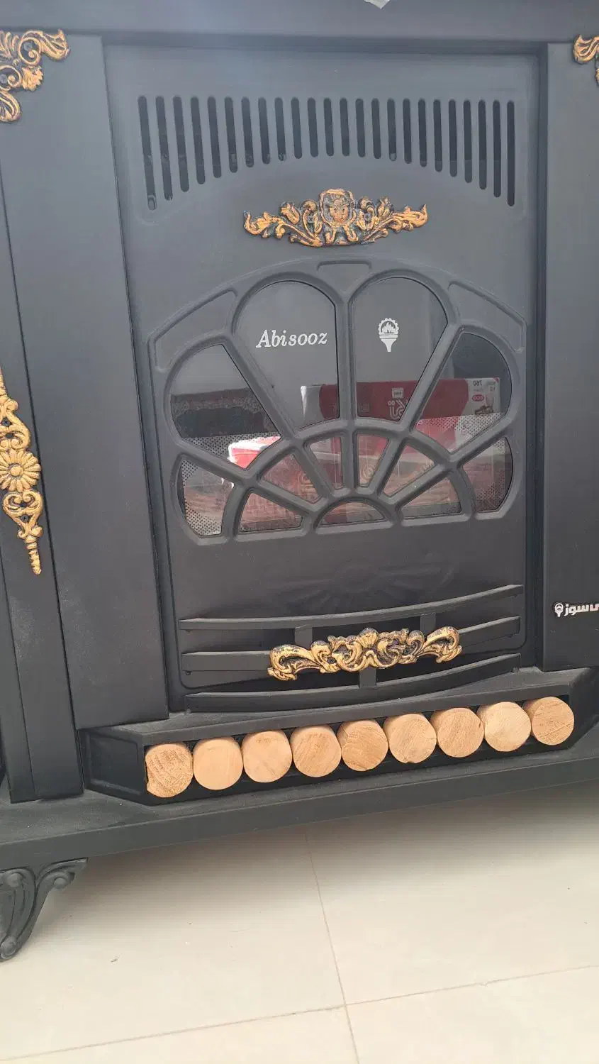 بخاری شومینه ای|بخاری، هیتر، شومینه|کاشمر, |دیوار