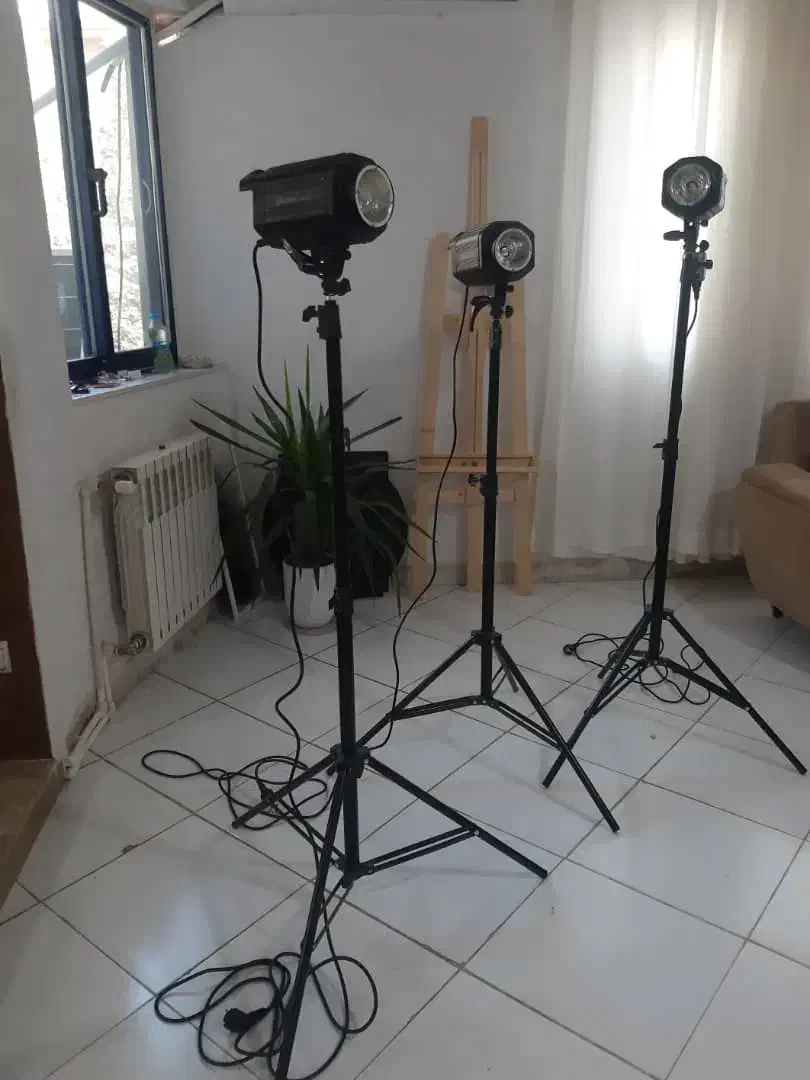 فلاش عکاسی ست کامل|دوربین عکاسی و فیلم‌برداری|گرگان, |دیوار