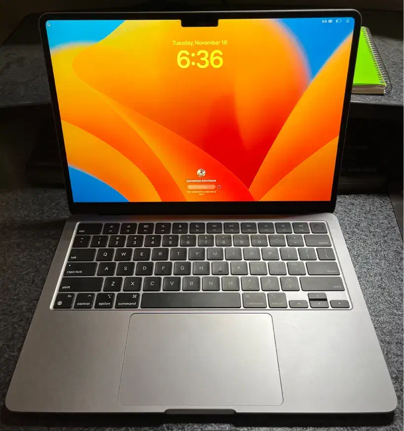 MACBOOK M2 AIR LLA 512GB CYCLE19|رایانه همراه|تهران, نیروی دریایی|دیوار