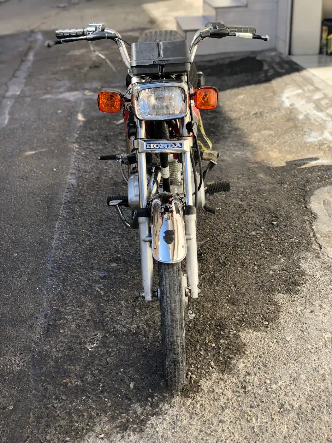 موتور مزایده هندا ژاپن|موتورسیکلت|سقز, |دیوار