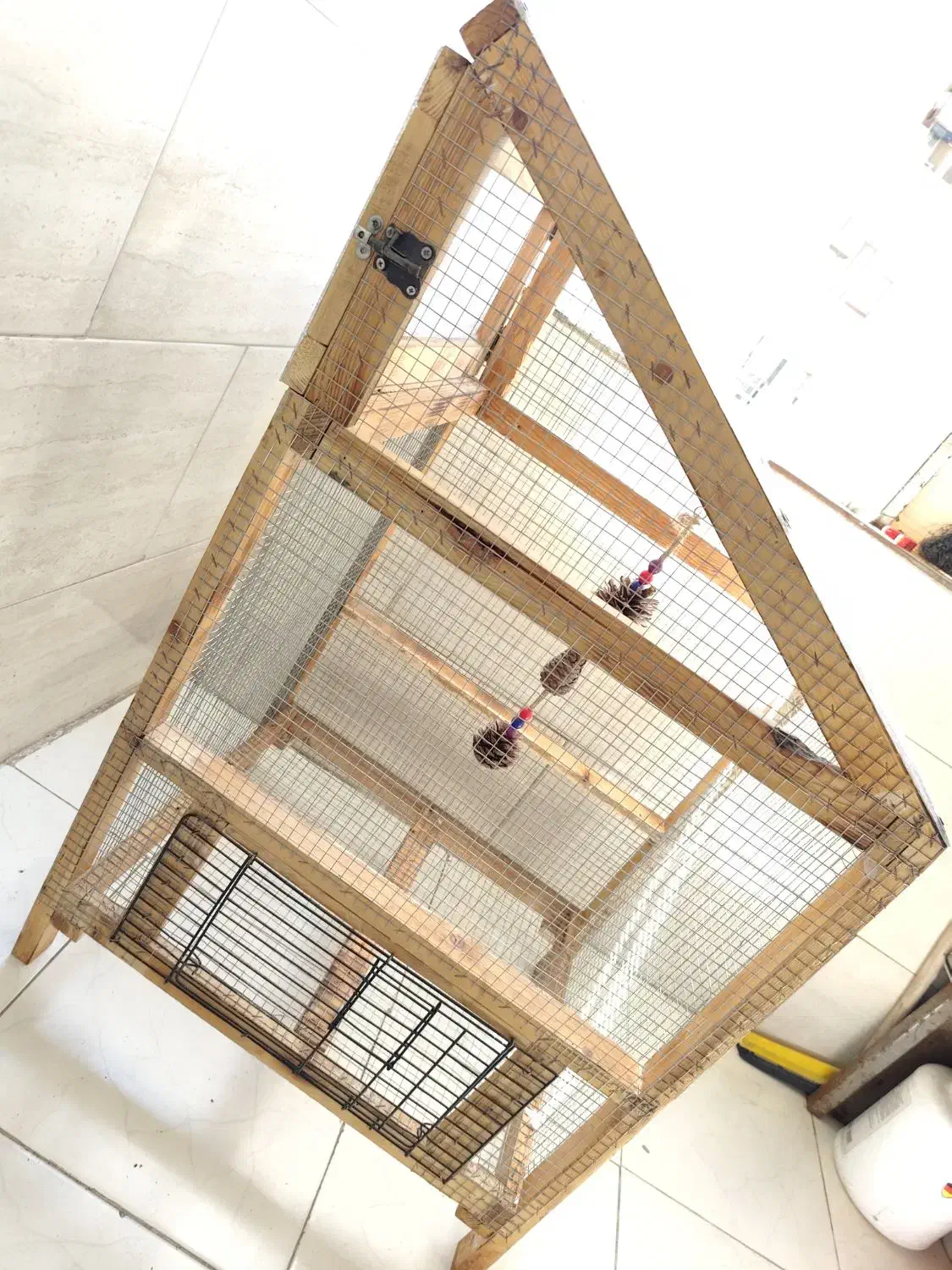 قفس چوبی دست ساز محکم|لوازم جانبی حیوانات|فردیس, ثابتی|دیوار