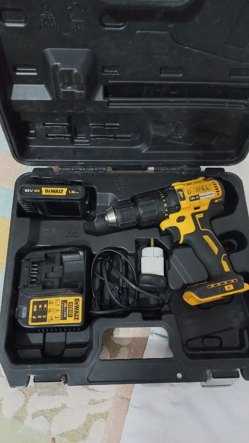 دریل شارژی ۱۸ولت دیوالت اصل DCD778|ابزارآلات|تهران, آذری|دیوار