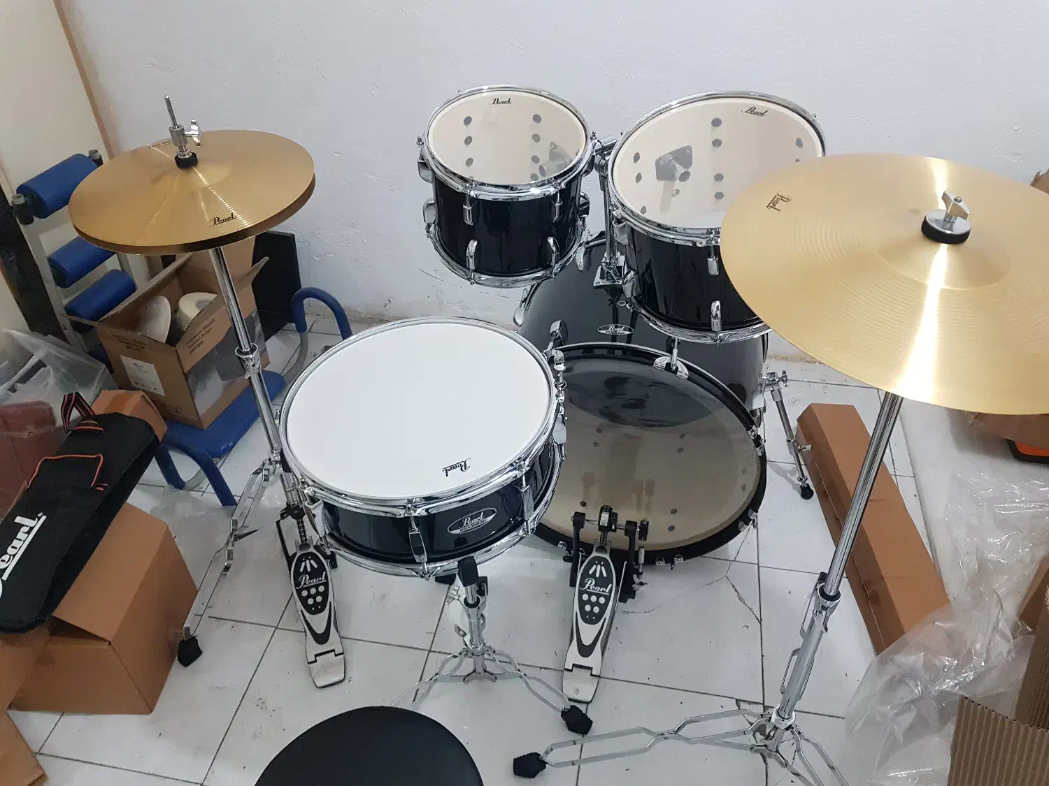 درامز pearl rs525sc|درام و پرکاشن|تهران, پونک|دیوار