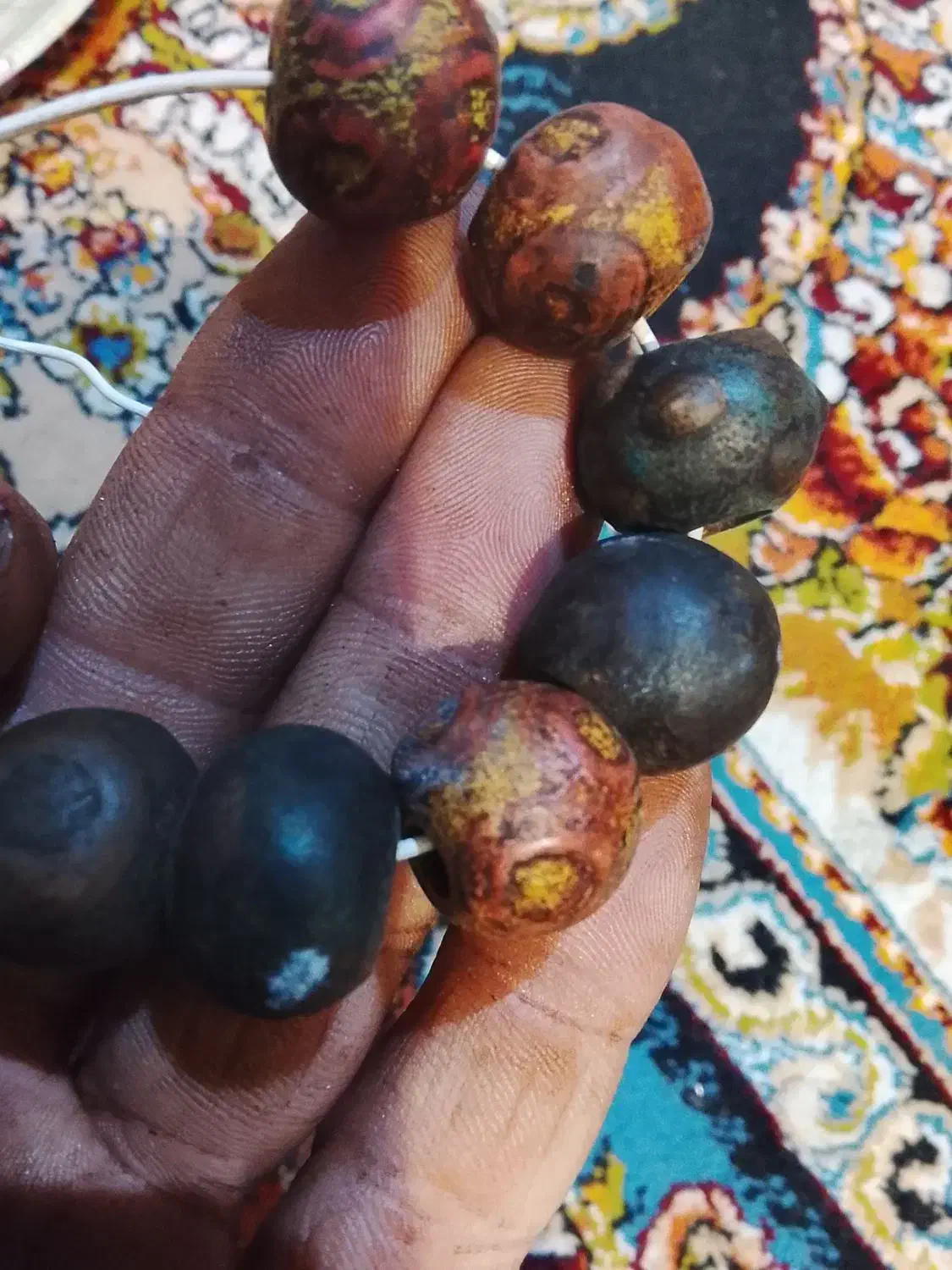 مهره های گبری. خون بند با ضمانت. خون بند بودن|جواهرات|قم, شهرک مهدیه (مدرس)|دیوار