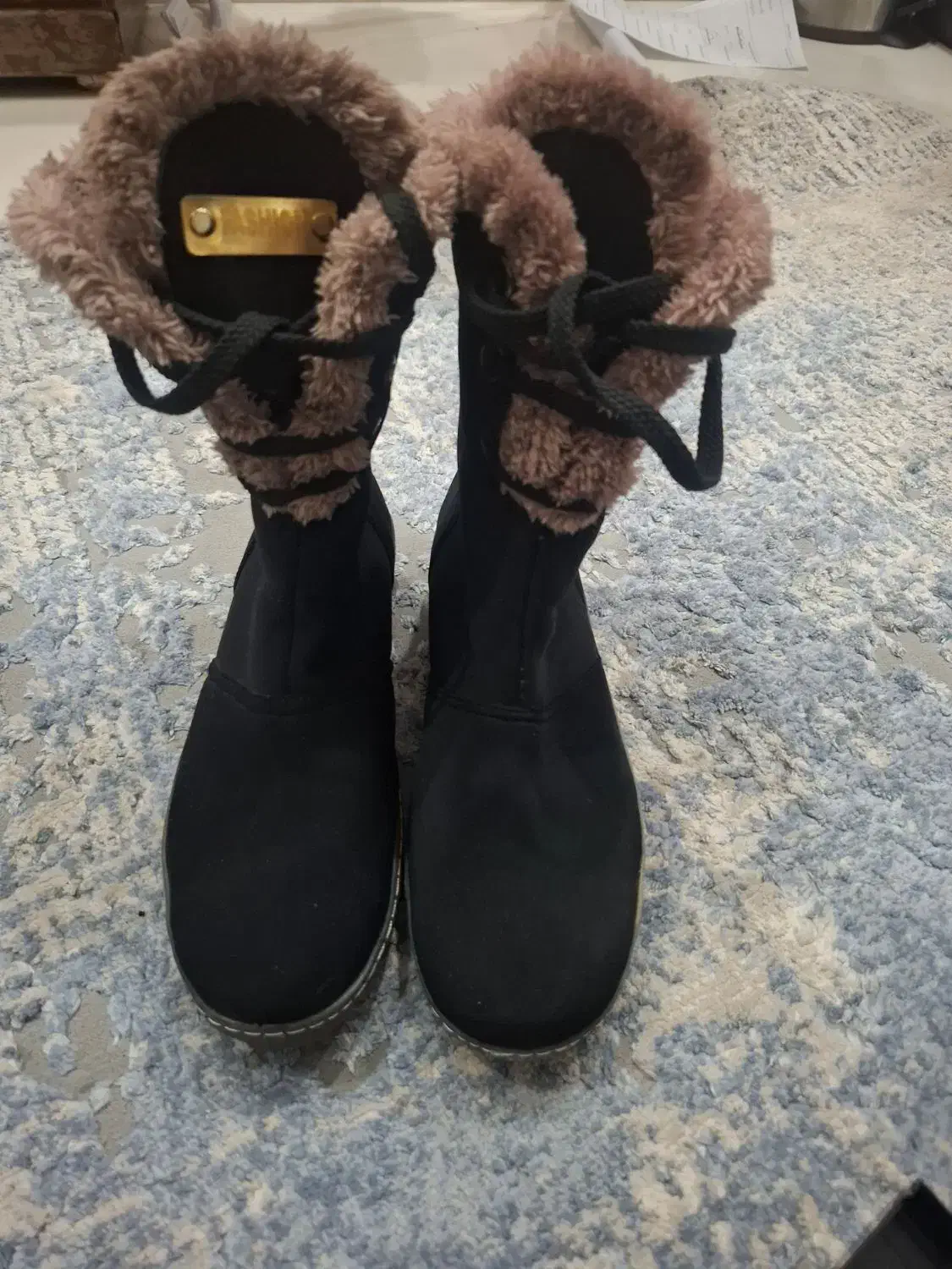 بوت مشکی گرم|کیف، کفش، کمربند|ساری, |دیوار