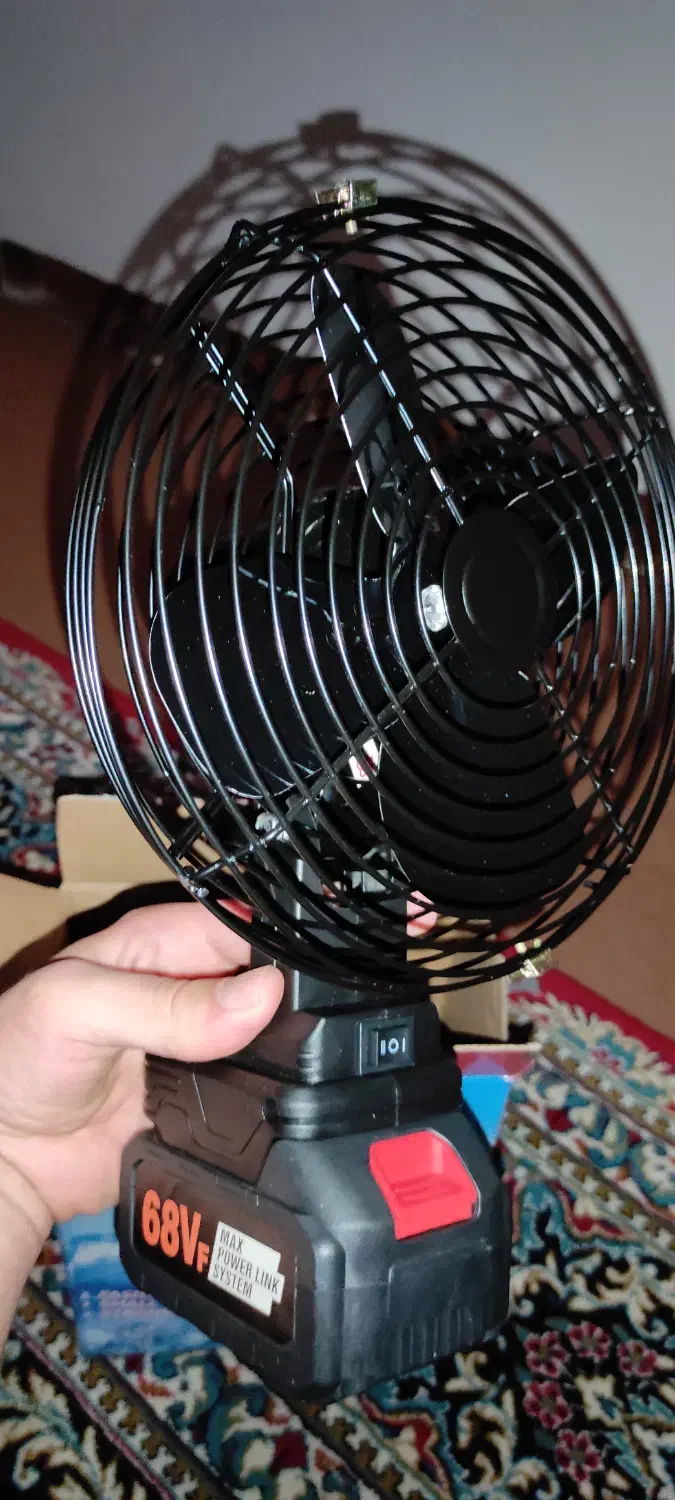 پنکه شارژی ۶۸ ولتی|پنکه و تصفیه‌کنندهٔ هوا|مرودشت, ابوذر جنوبی|دیوار