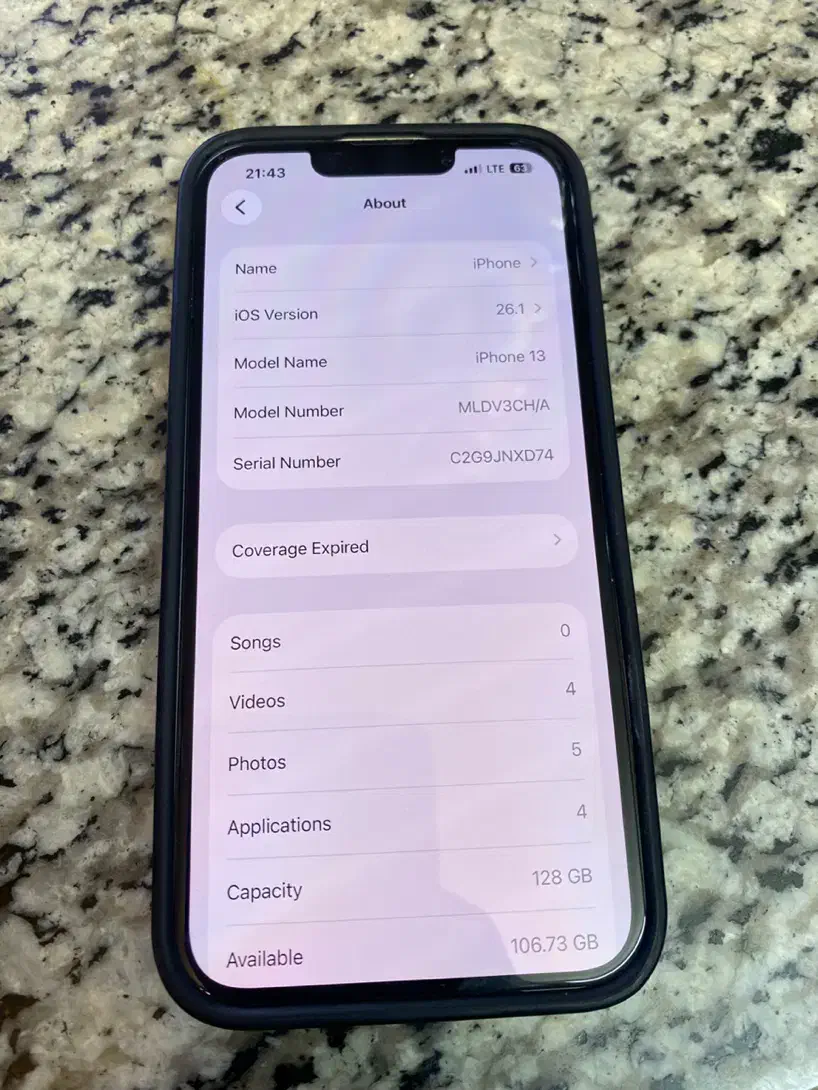 iPhone 13 128 باطری ۱۰۰ فابریکی|موبایل|تهران, خانی آباد نو جنوبی|دیوار