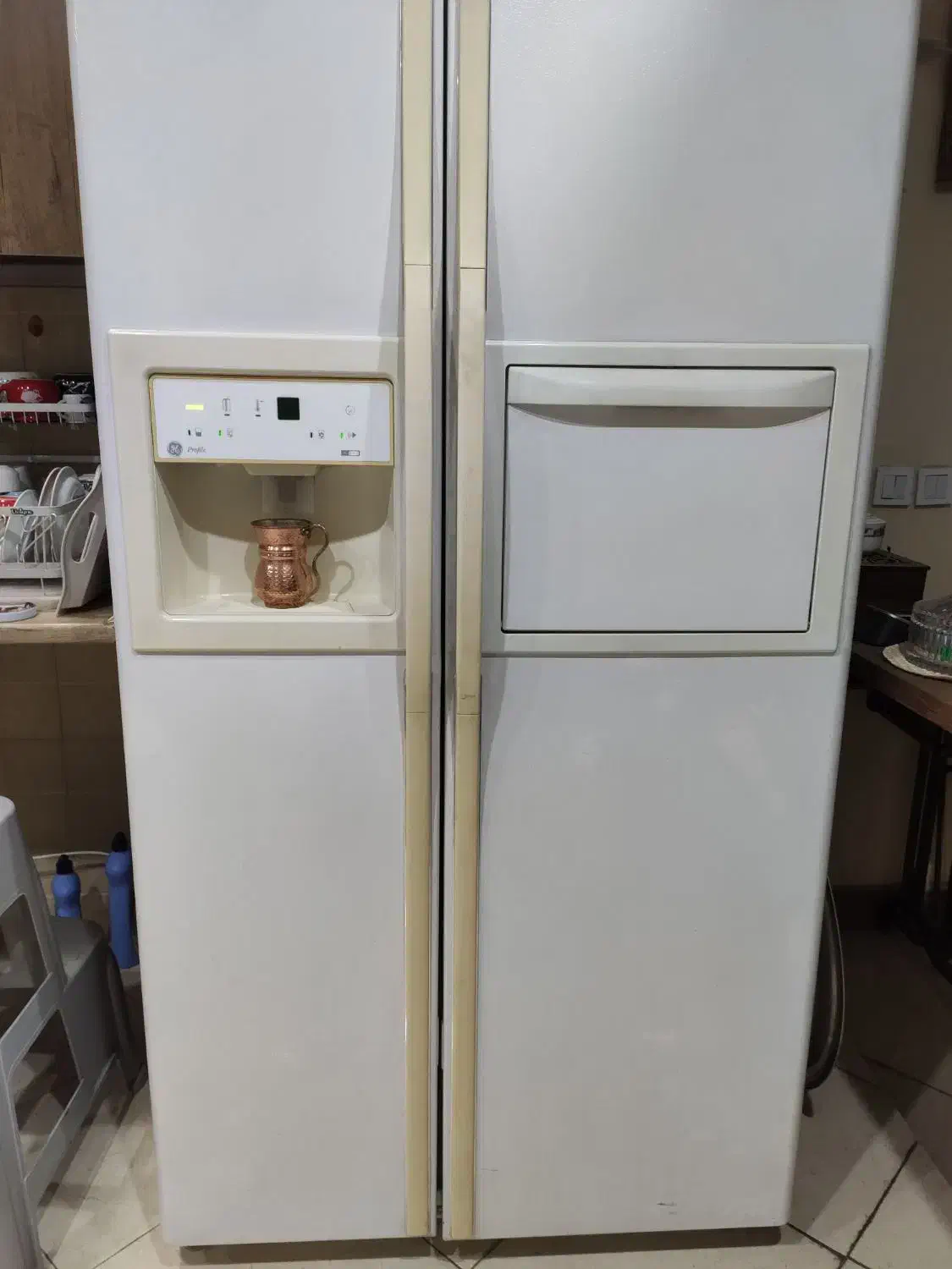 یخچال ساید بای ساید آمریکایی جنرال الکتریک پرفایل|یخچال و فریزر|نسیم‌شهر, |دیوار