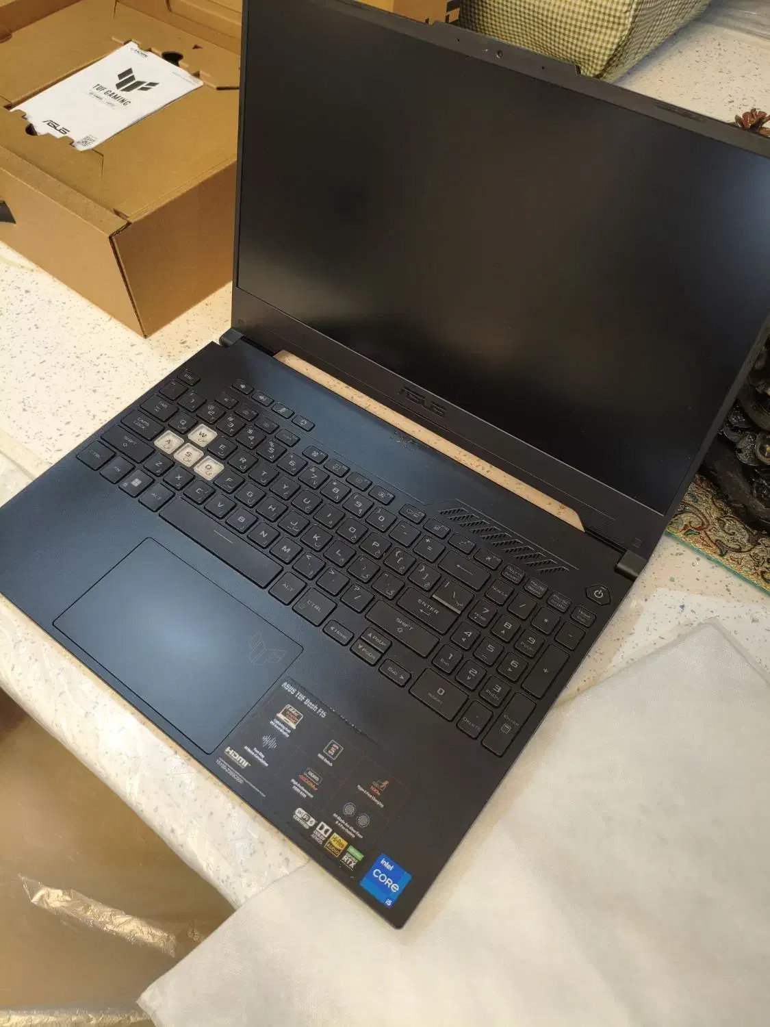 لپ تاپ fx517zc asus tuf|رایانه همراه|تهران, دروازه شمیران|دیوار