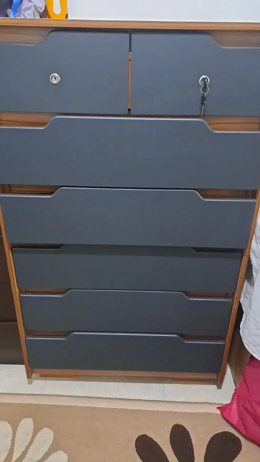 دراور ام دی اف|جاکفشی، کمد، دراور|قدس, شهرقدس|دیوار