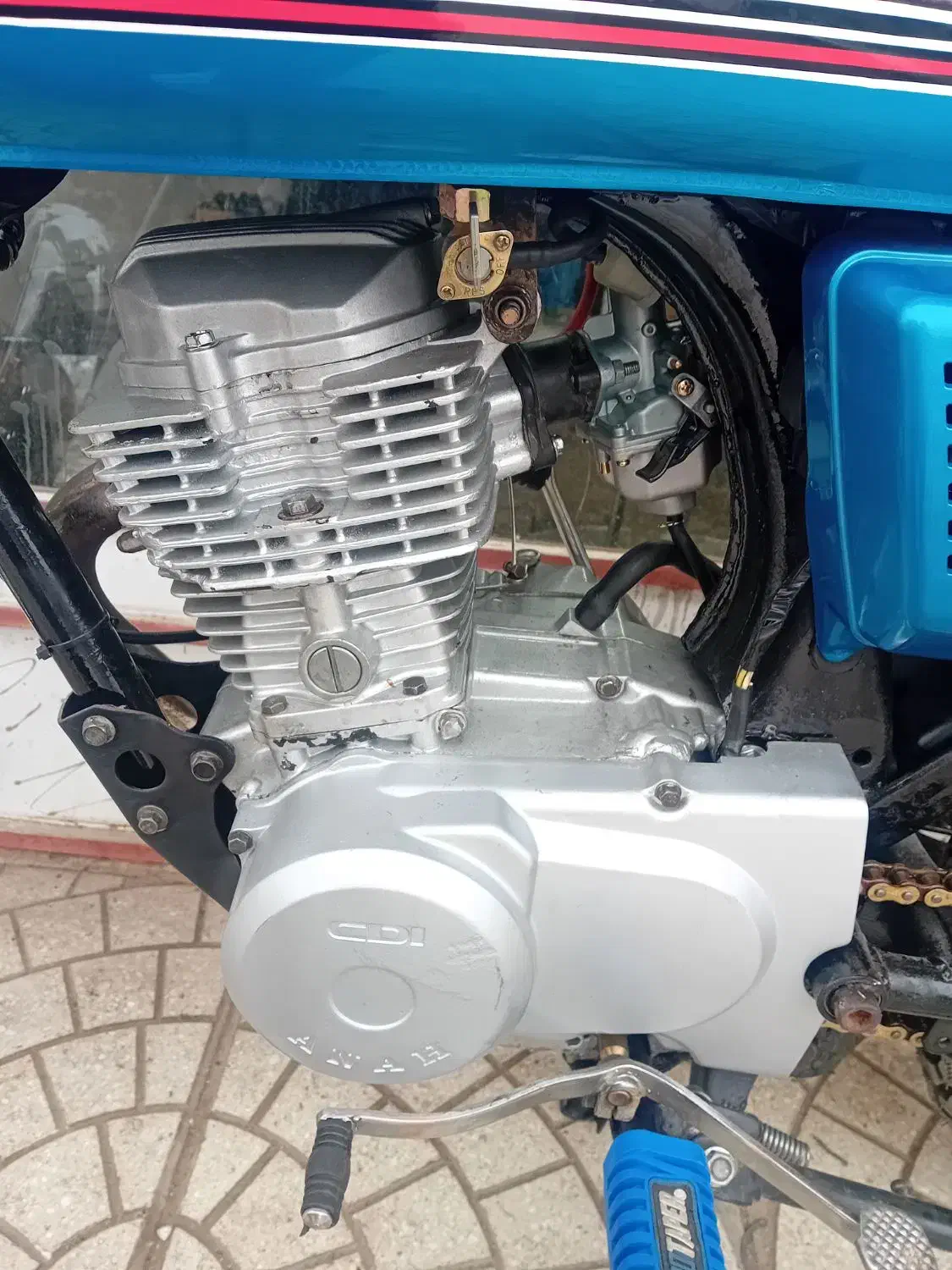 متور سیکلت ۱۲۵ تقویتی۸۸(مزایده)|موتورسیکلت|سیلوانه, |دیوار