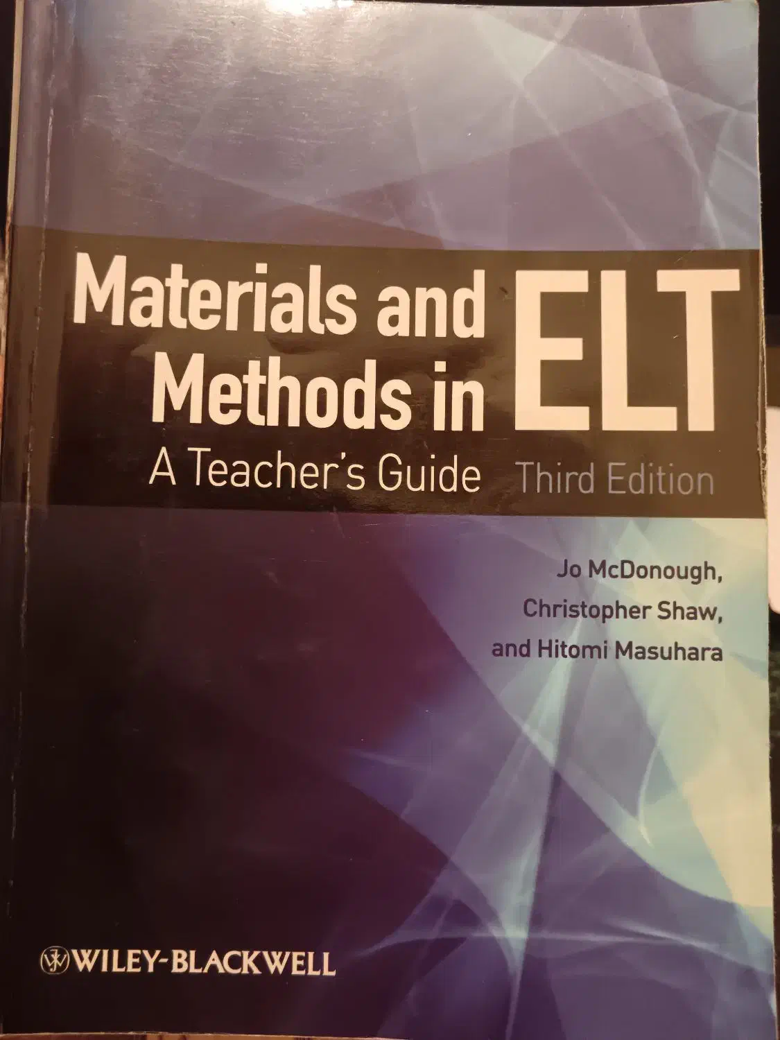 Materials and Methods in ELT|کتاب و مجله آموزشی|تبریز, |دیوار