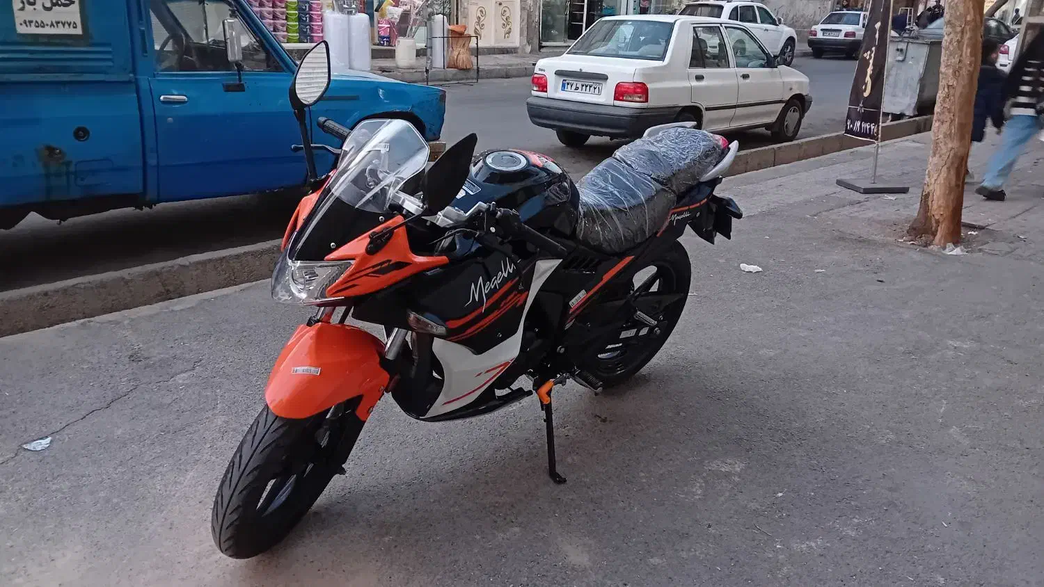 موتورمگلی ۲۰۰ نیوفیس مدل ۱۴۰۳ در حد خشک|موتورسیکلت|کرج, شاهین‌ویلا|دیوار