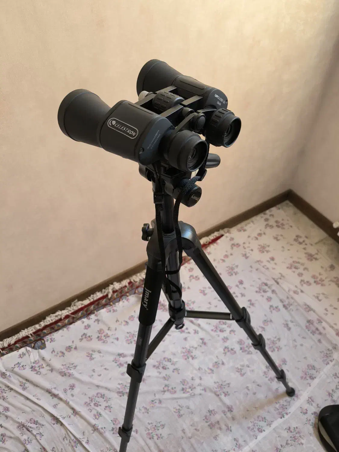 دوربین دوچشمی سلسترون 50×20 به همراه سه پایه|کوهنوردی و کمپینگ|محمدیه-قزوین, |دیوار