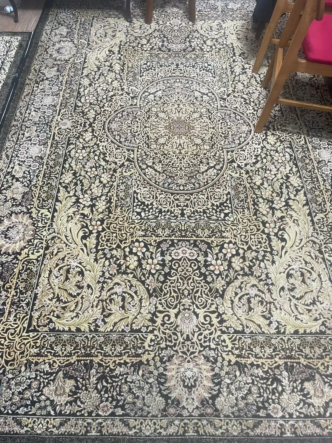 فرش فرهی|فرش|آستانه اشرفیه, |دیوار