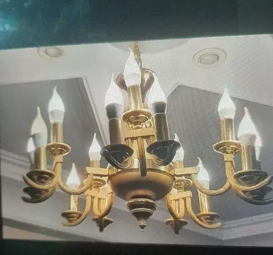 لوستر ۵ شاخه (۵شاخه ۳تایی)|لوستر و چراغ آویز|تهران, افسریه جنوبی|دیوار