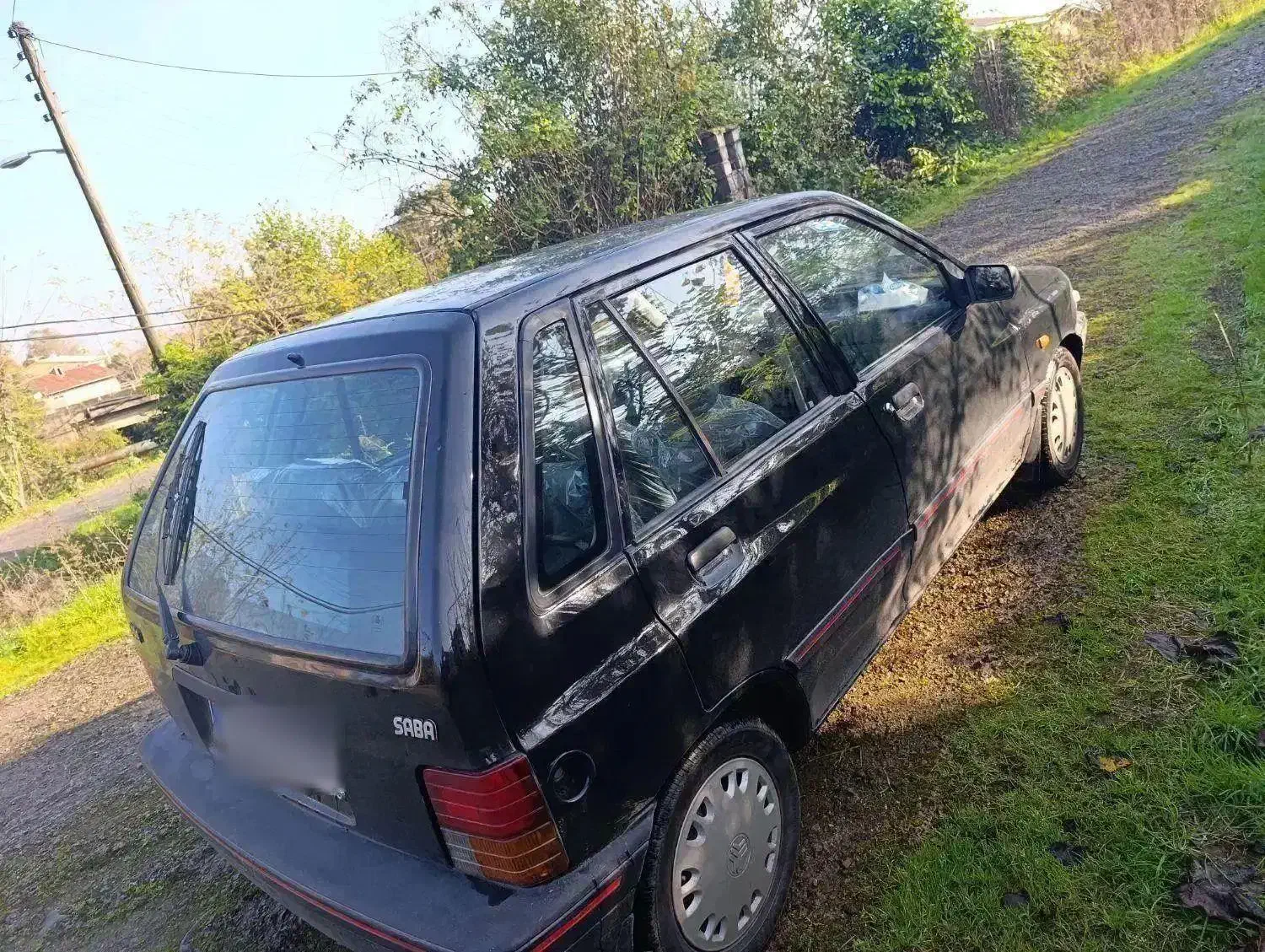 فروش هاچبک مشکی .بیرنگ بیضربه . مدل 86|خودرو سواری و وانت|شلمان, |دیوار