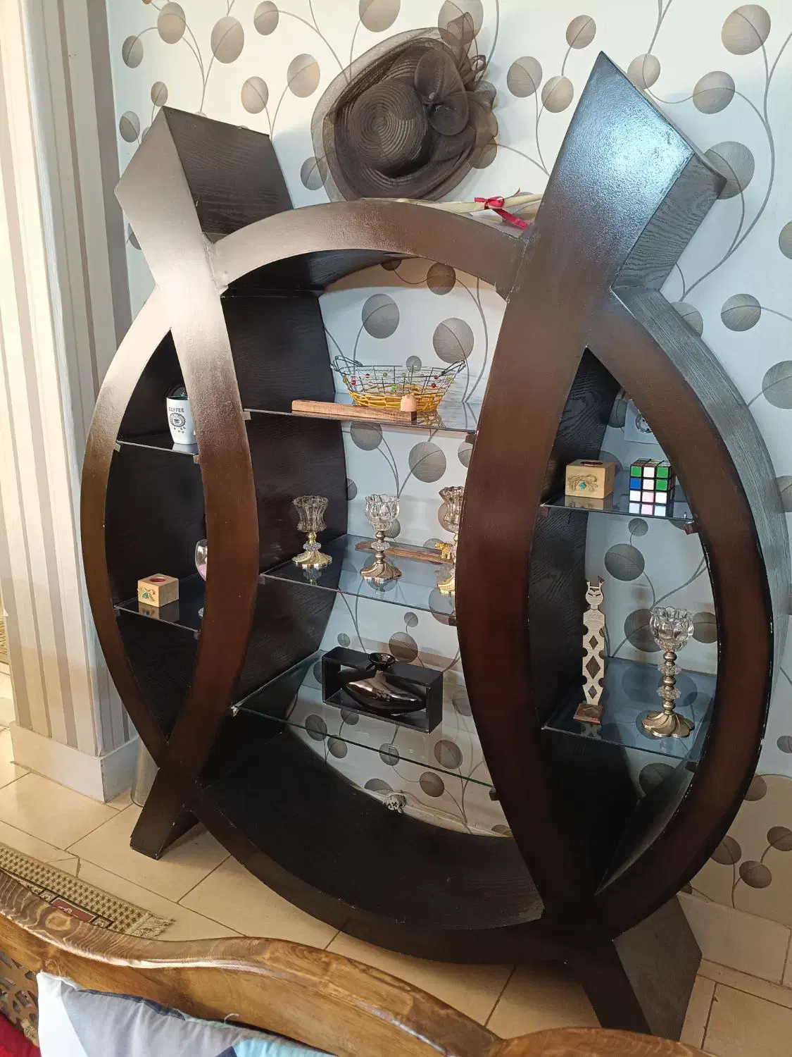 ویترین چوبی|بوفه، ویترین، کنسول|شاهین‌شهر, شهرک میلاد|دیوار