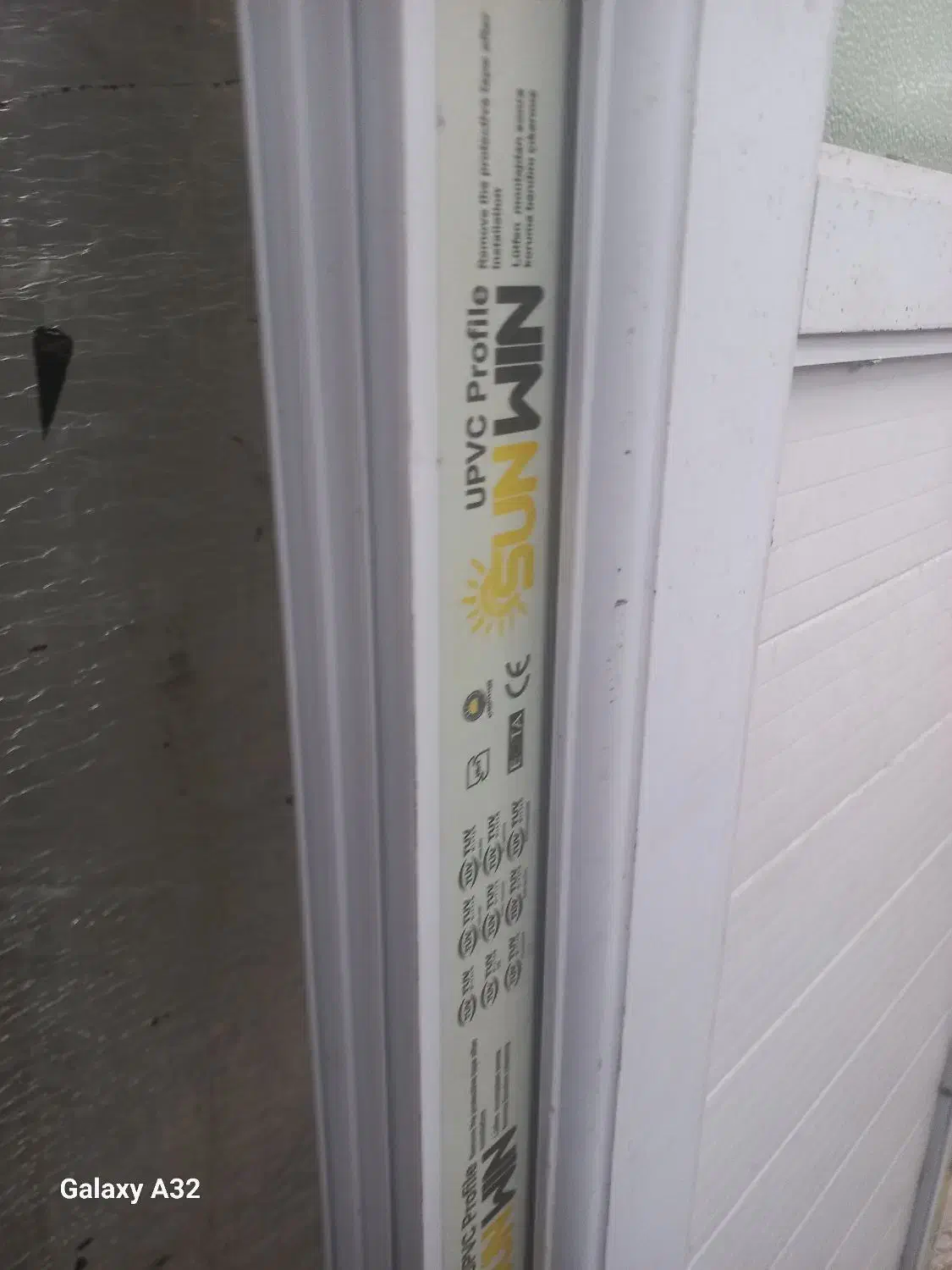 درو پنجره طرح upvcبهمراه شیشه دوجداره نو|مصالح و تجهیزات ساختمان|بابل, |دیوار