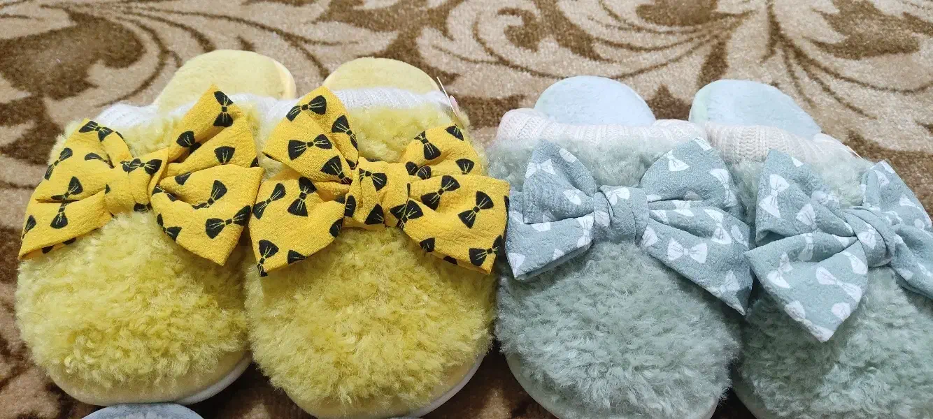 دمپایی گرم زمستانی داخل خانە|کیف، کفش، کمربند|بانه, |دیوار