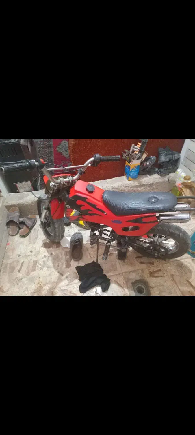 موتور مینی کراس 50 سی سی|موتورسیکلت|باغ بهادران, |دیوار