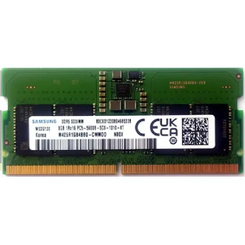 5600 ram samsung 8 gb ddr5 دو عدد|قطعات و لوازم جانبی رایانه|قم, پردیسان|دیوار