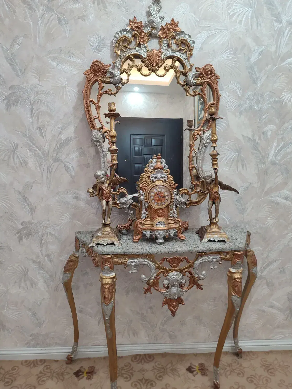 آینه شمعدان|آینه|اردبیل, |دیوار