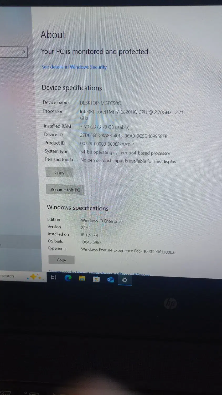 لپ تاپ مهندسی بازی hp|رایانه همراه|اردبیل, |دیوار