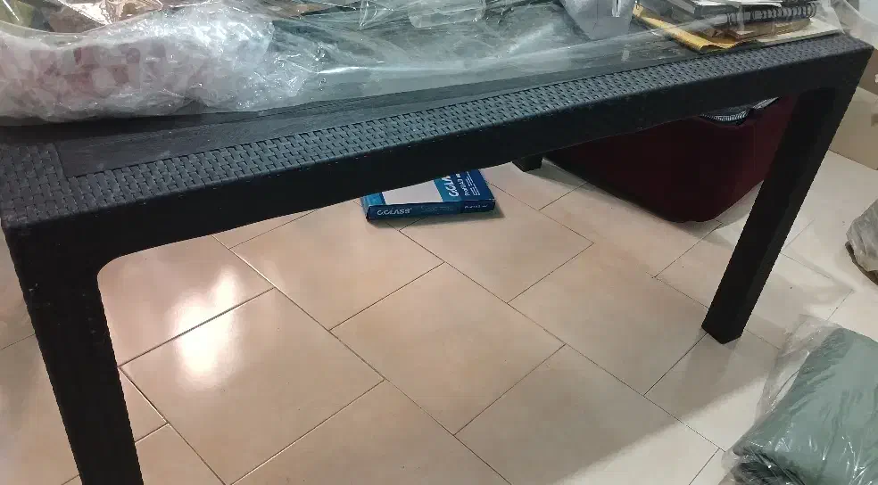 ست میز و صندلی ۷ نفره حصیری|میز و صندلی غذاخوری|تهران, سید خندان (جلفا)|دیوار