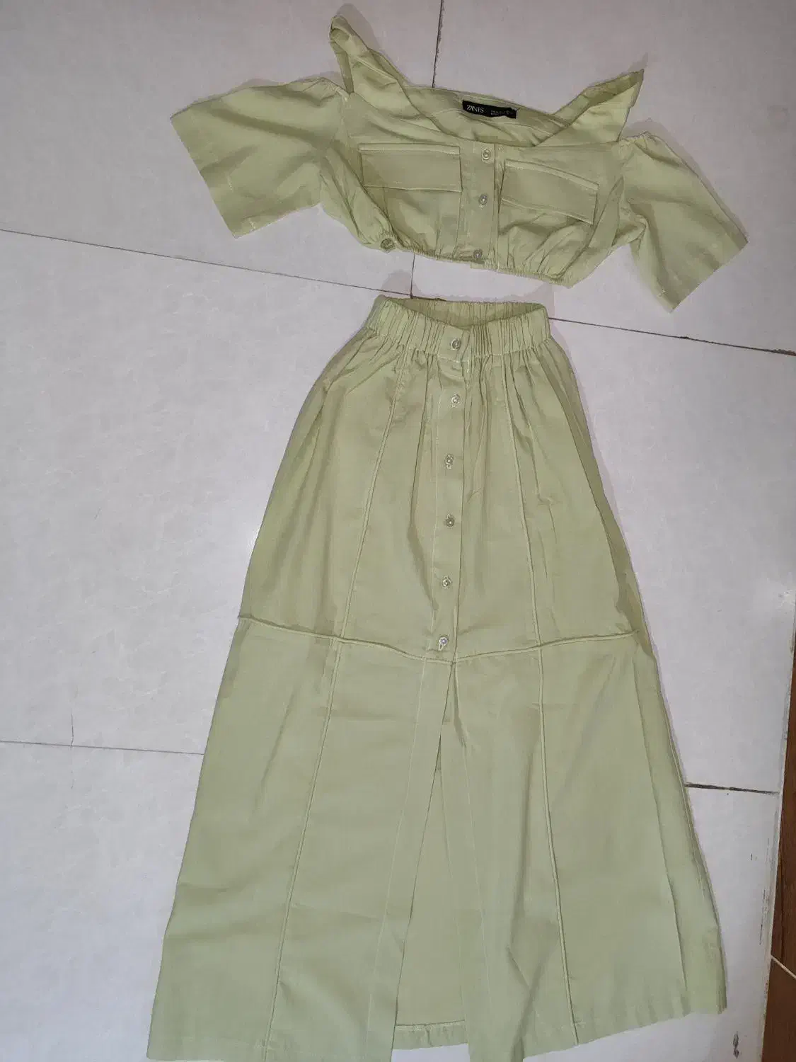 نیم تنه با دامن سایز ۳۸|لباس|رشت, قاسمیه|دیوار