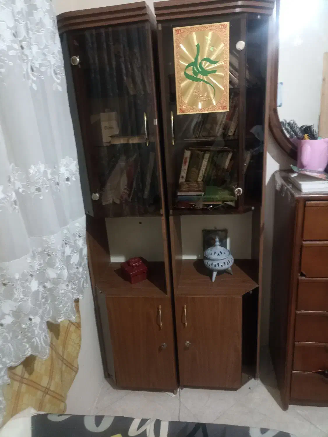 قفسه کتاب|کتابخانه، شلف، قفسه‌های دیواری|مشهد, سمزقند|دیوار