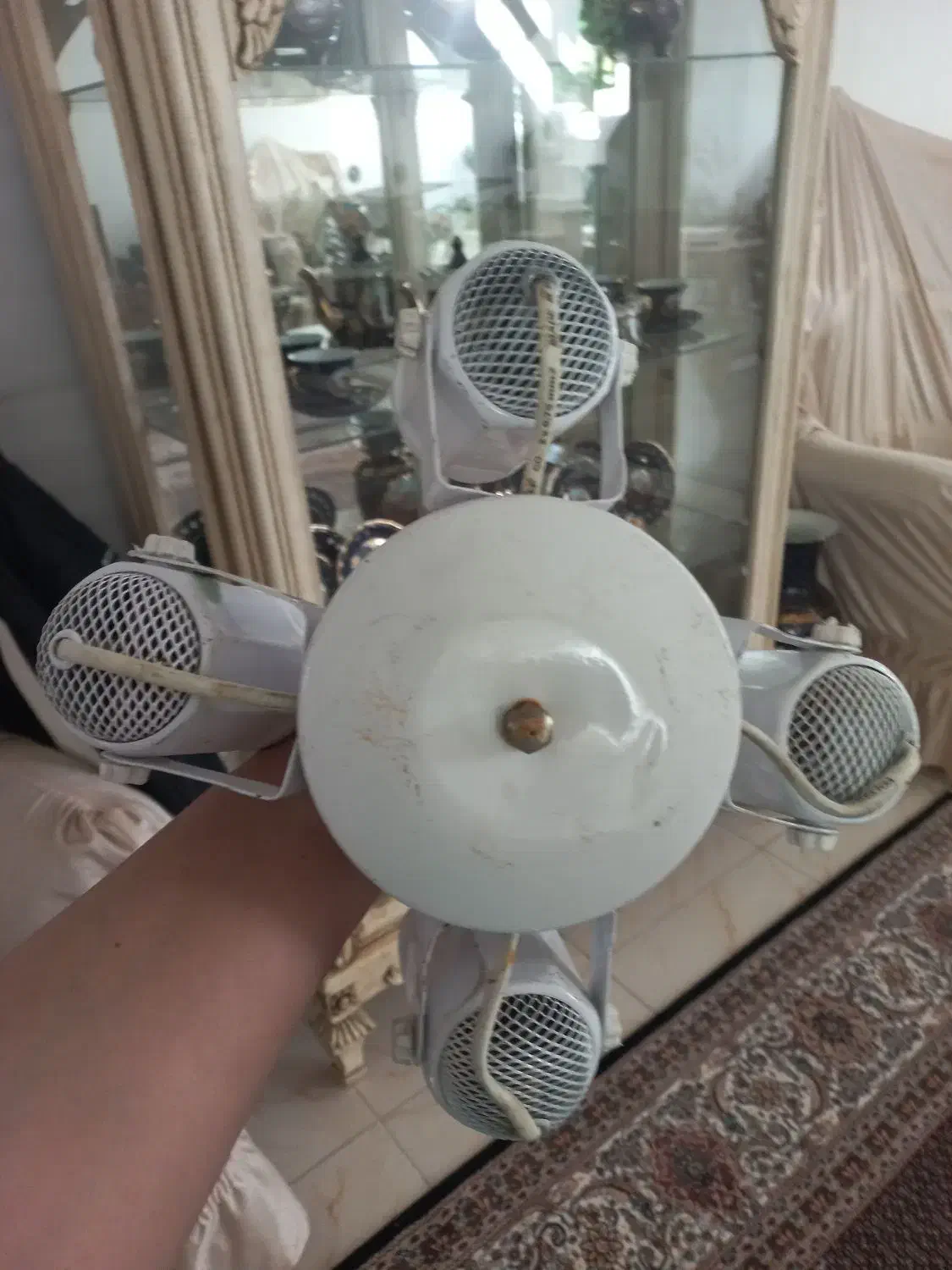 چراغ ۴شاخه|لوستر و چراغ آویز|تبریز, |دیوار