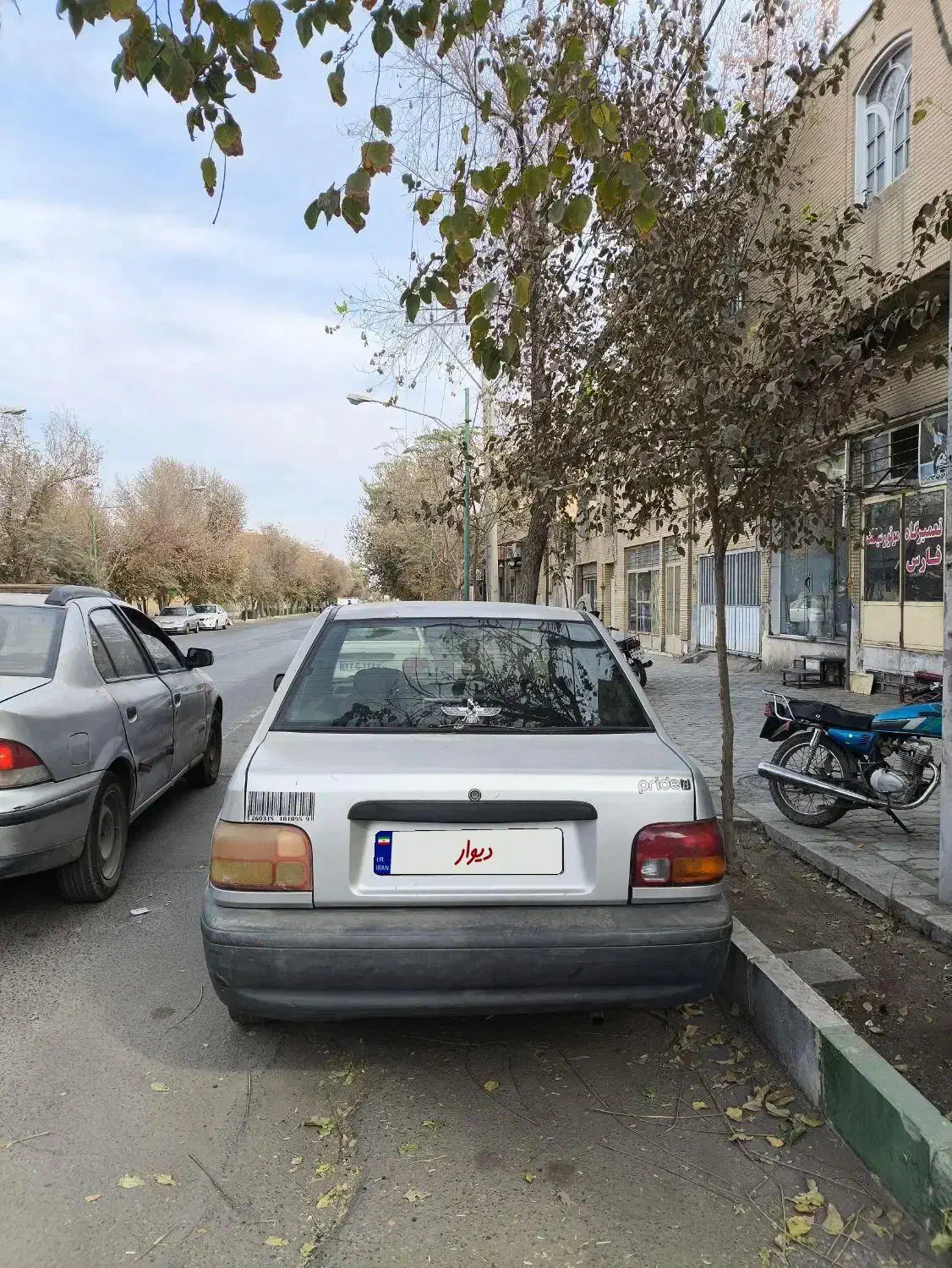پراید نقره ای ۸۹ دوگانه|خودرو سواری و وانت|کاشان, باغ ماجد|دیوار