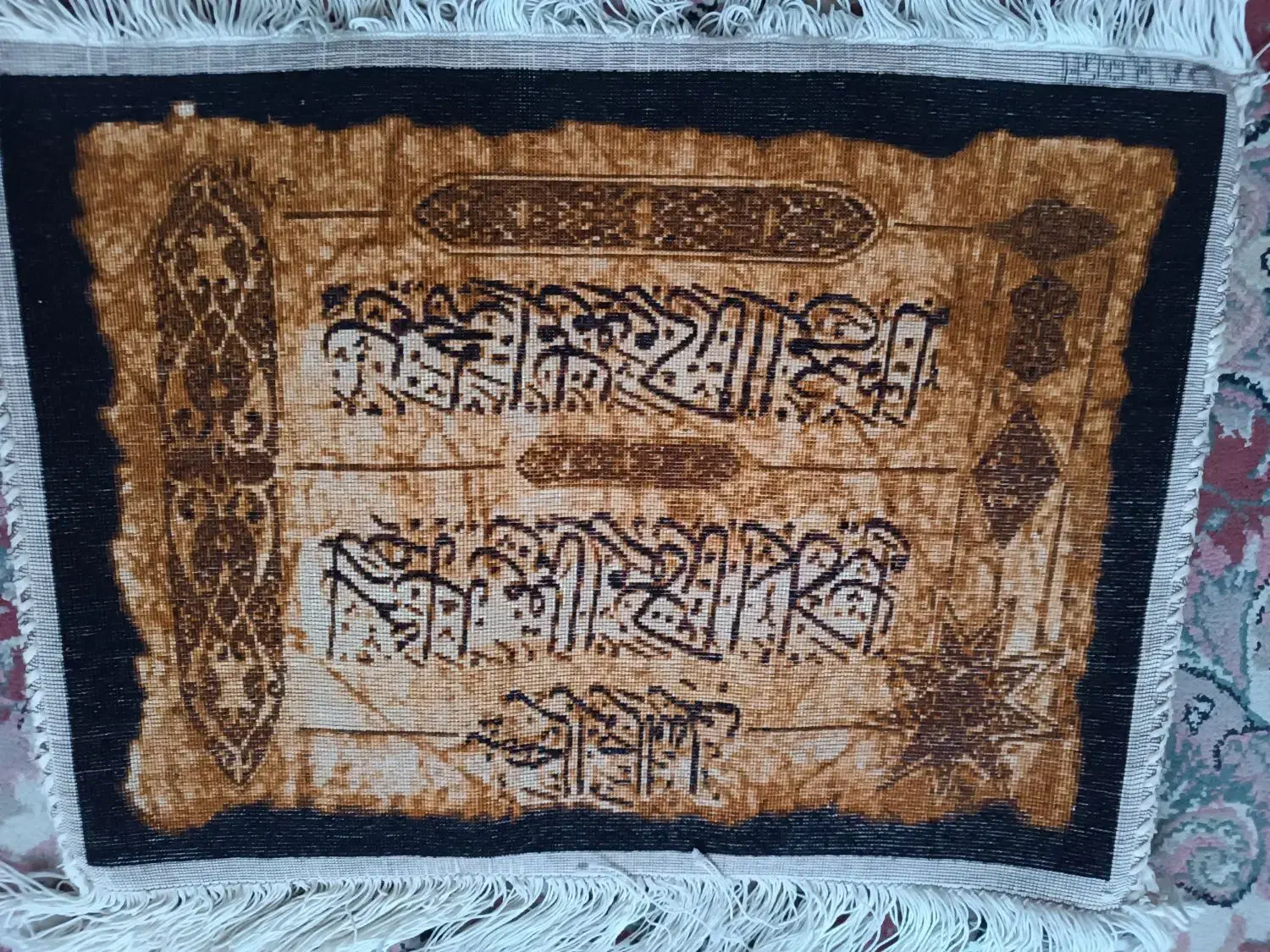 تابلو فرش دست بافت|تابلو فرش|مشهد, طبرسی شمالی|دیوار