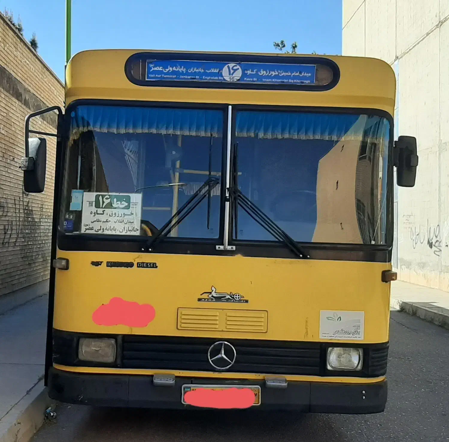 اتوبوس بنز ۴۵۷شهری|خودرو سنگین|اصفهان, کوی ولی عصر|دیوار