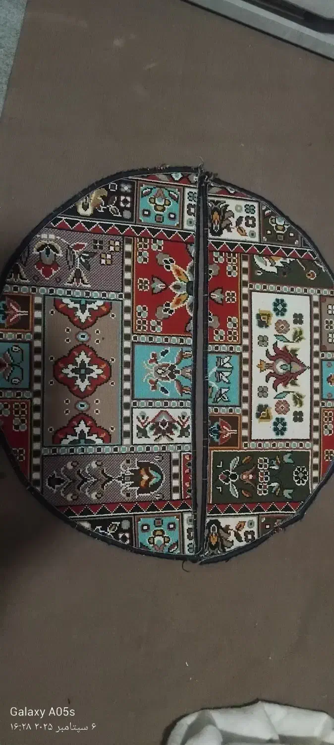 یک جفت پادری گلیم فرش|پادری|کرج, حصارک پایین|دیوار