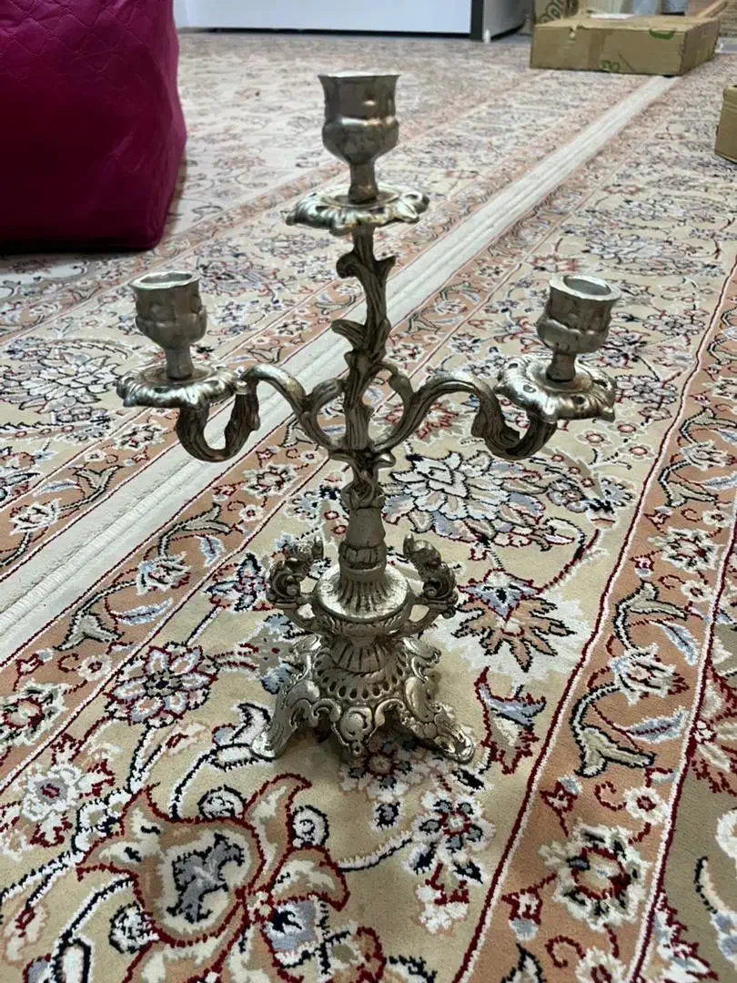 اینه‌شعمدان‌برنجی‌سبک‌کلاستیک‌|آینه|خمین, |دیوار