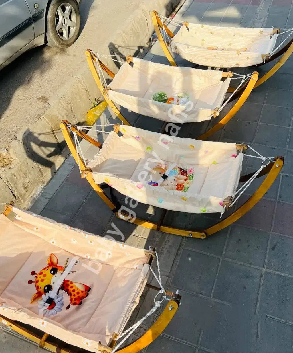 گهواره سنتی نوزاد مدل cv تخت کنار مادر مدلcv|تخت و صندلی بچه|تبریز, |دیوار