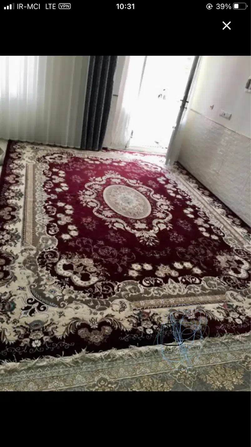 فرش ۱۲متری|فرش|رومشکان, |دیوار