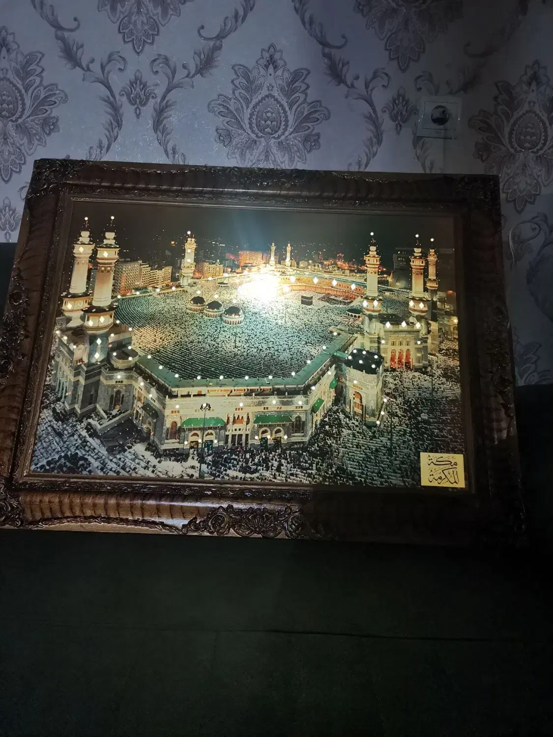 تابلو چراغدار و مذهبی|تابلو، نقاشی، عکس|مشهد, گلبرگ|دیوار