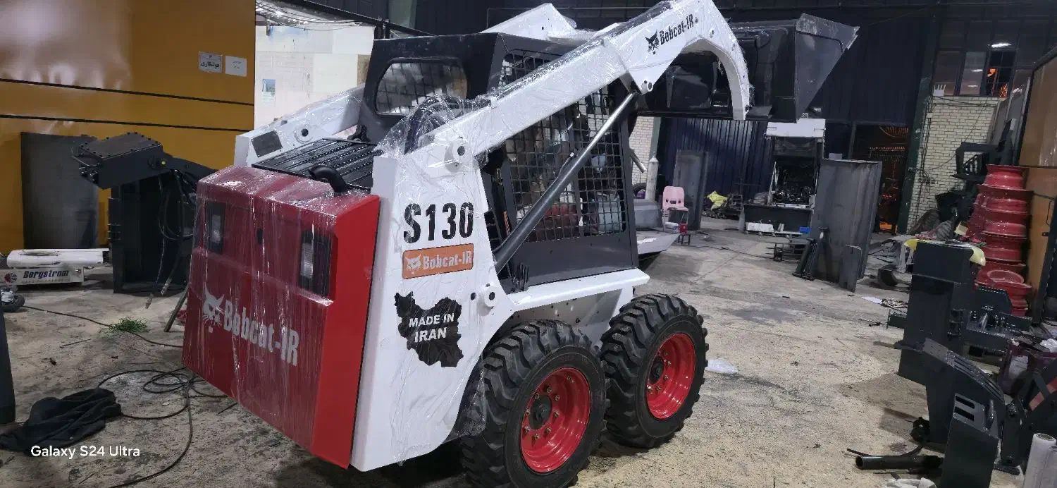 فروش اقساطی مینی لودر بابکت S130 و جلوبند بیل|خودرو سنگین|تهران, آبشار|دیوار