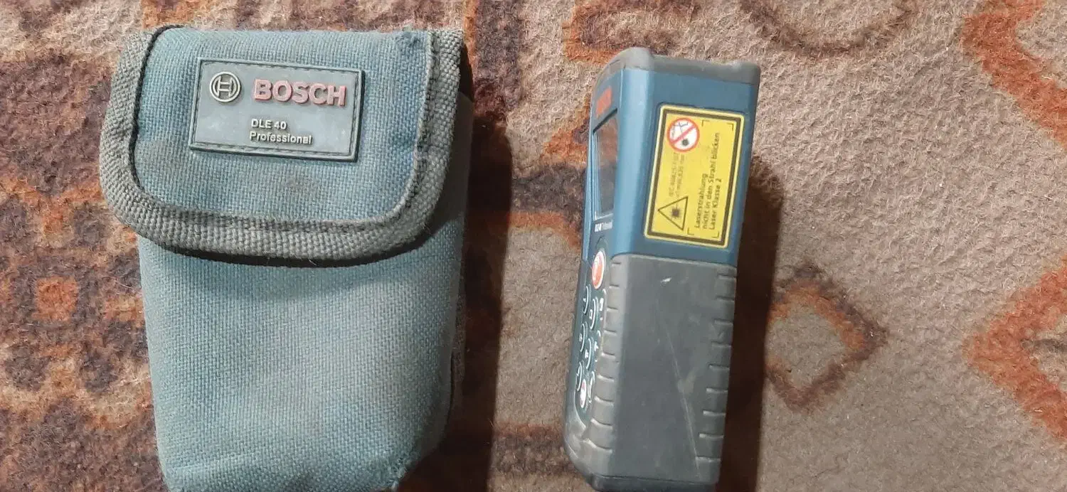 متر لیزری برند bosch مدل DLE 40 Professional|ابزارآلات|چهارباغ, |دیوار
