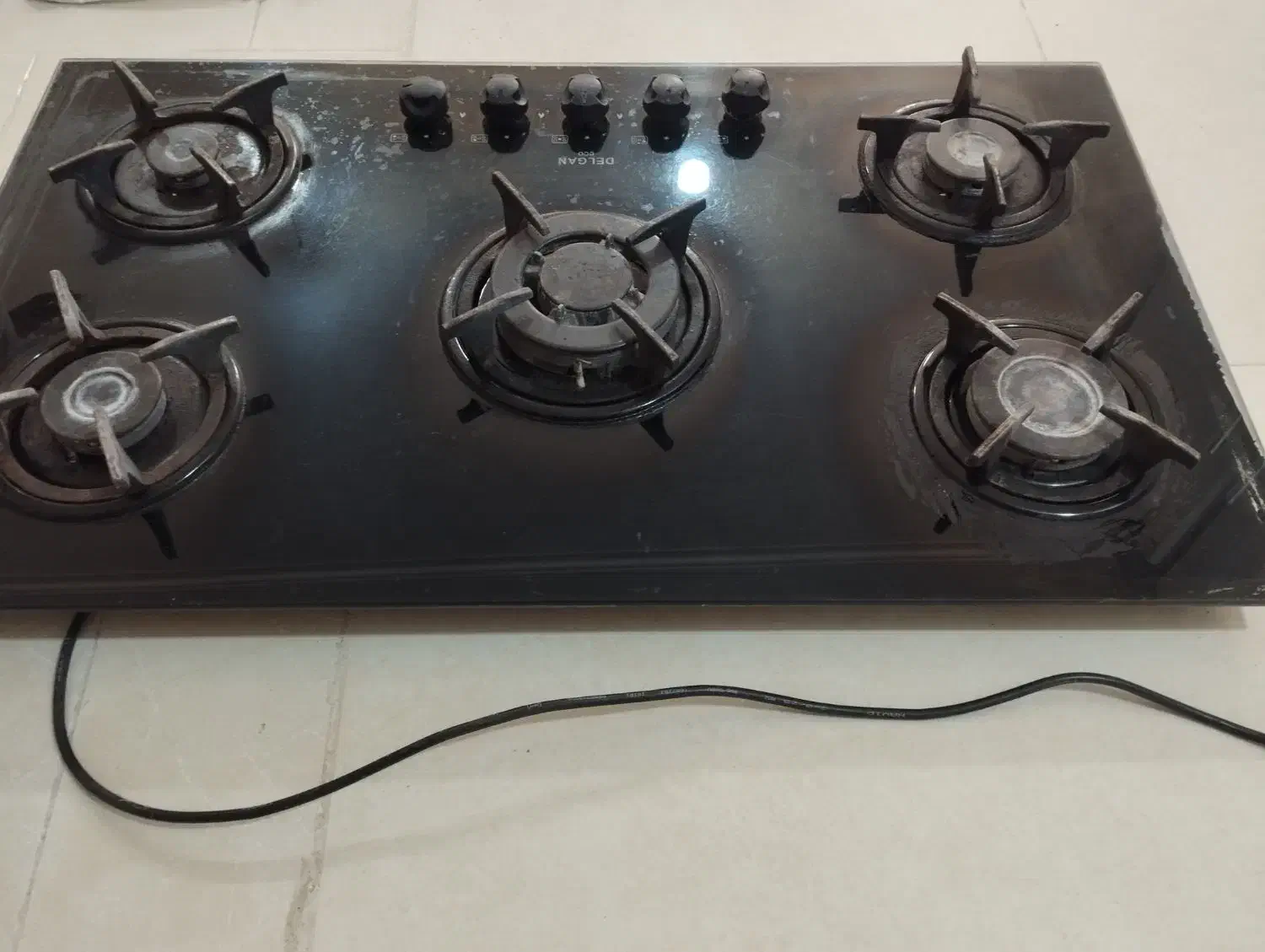 گاز صفحه ای ۵شعله سالم|اجاق گاز و لوازم برقی پختوپز|گرگان, |دیوار