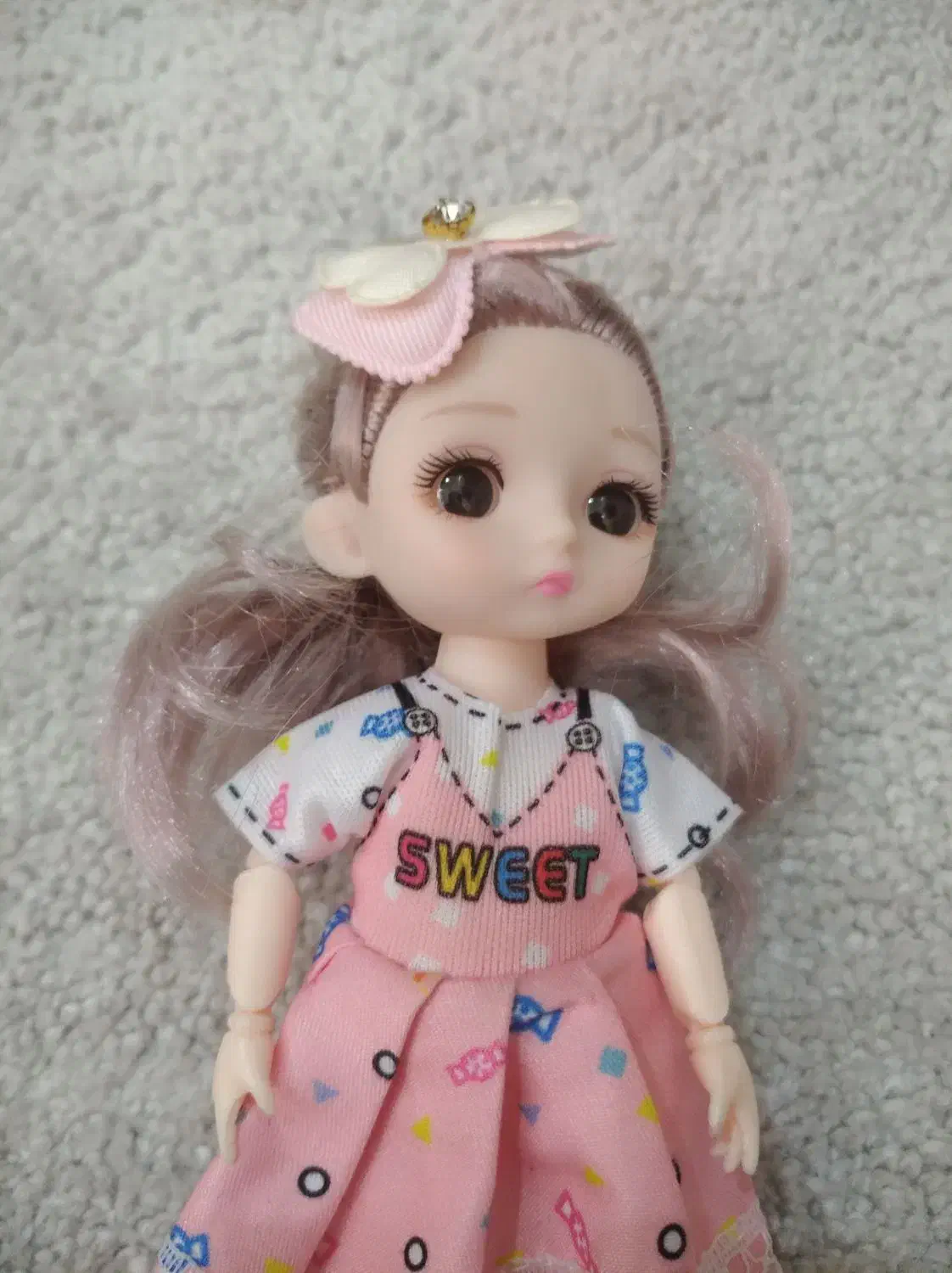 عروسک دختر مفصلی چشم تیله ای|اسباببازی بچه|تهران, نبی اکرم|دیوار