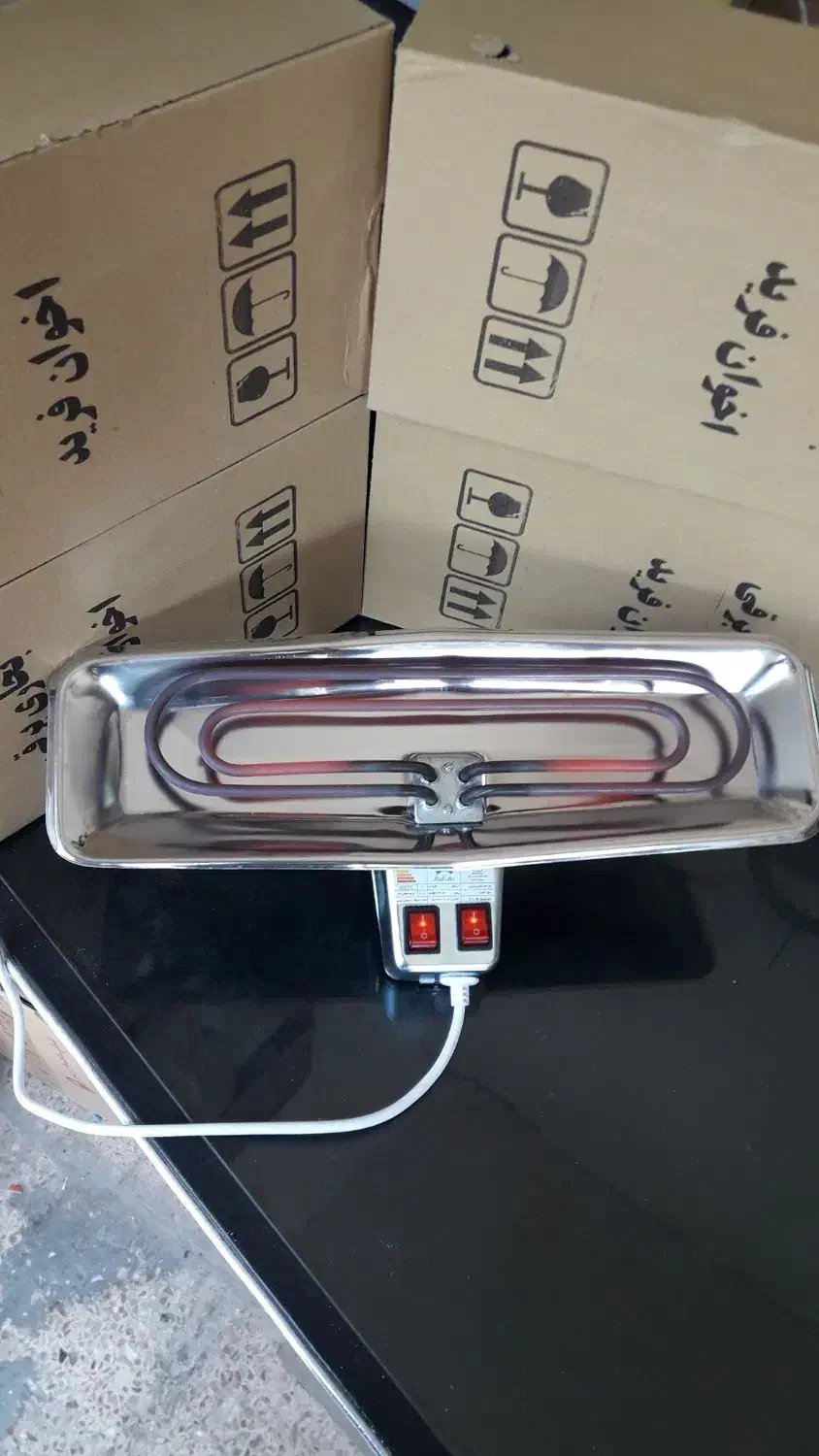 هیتر حمام ، بخاری برقی حمامی ضد رطوبت|بخاری، هیتر، شومینه|کرمانشاه, |دیوار