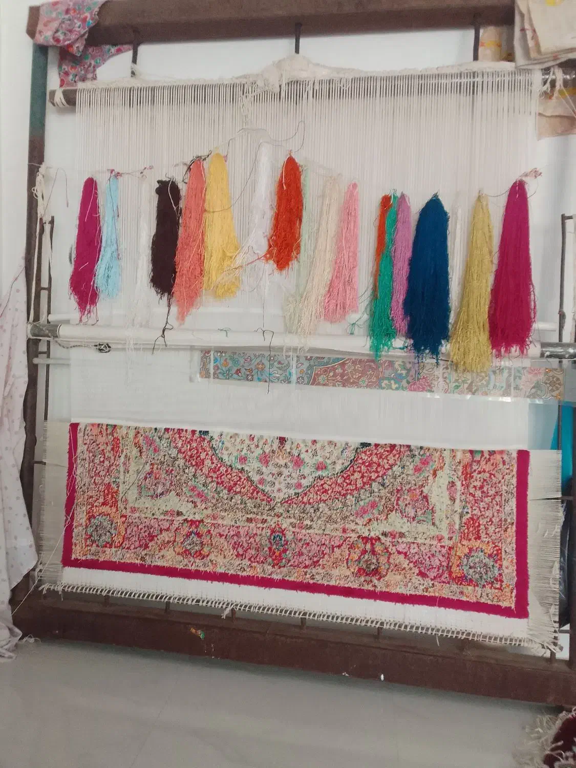 فروش فرش ابریشم|فرش|مراغه, |دیوار