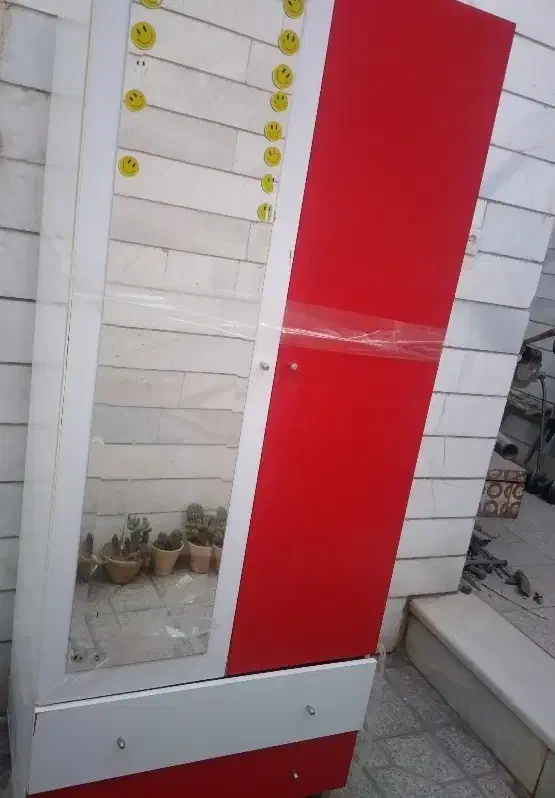 کمد لباس دو در آینه دار|جاکفشی، کمد، دراور|سیرجان, |دیوار