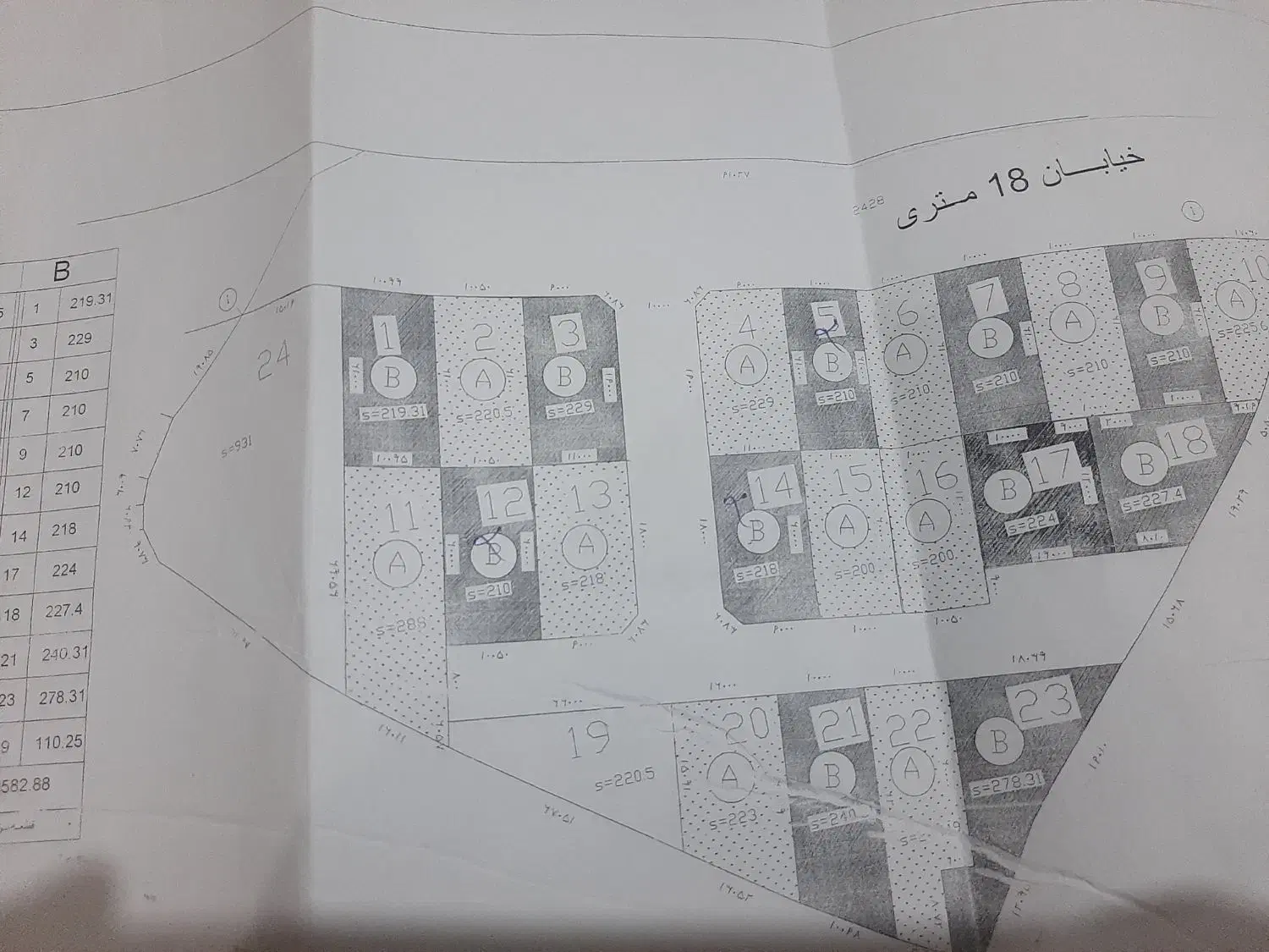 فروش یک قطعه زمین ۲۱۰ متری (شماره ۱۲)|فروش زمین و ملک کلنگی|سراب, |دیوار