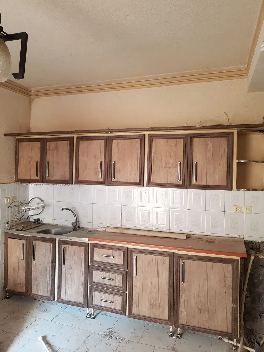 کابینت اشپزخانه|آب‌چکان و نظم‌دهنده ظروف|رشت, یخسازی|دیوار