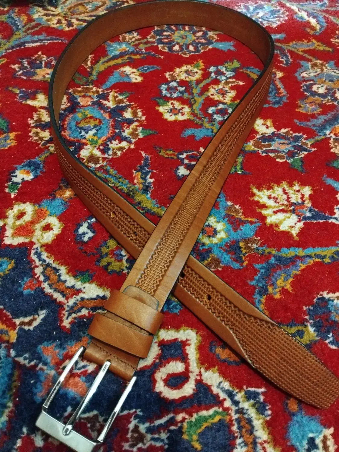 کمربند چرم مارال طبیعی|کیف، کفش، کمربند|تهران, یوسفآباد|دیوار